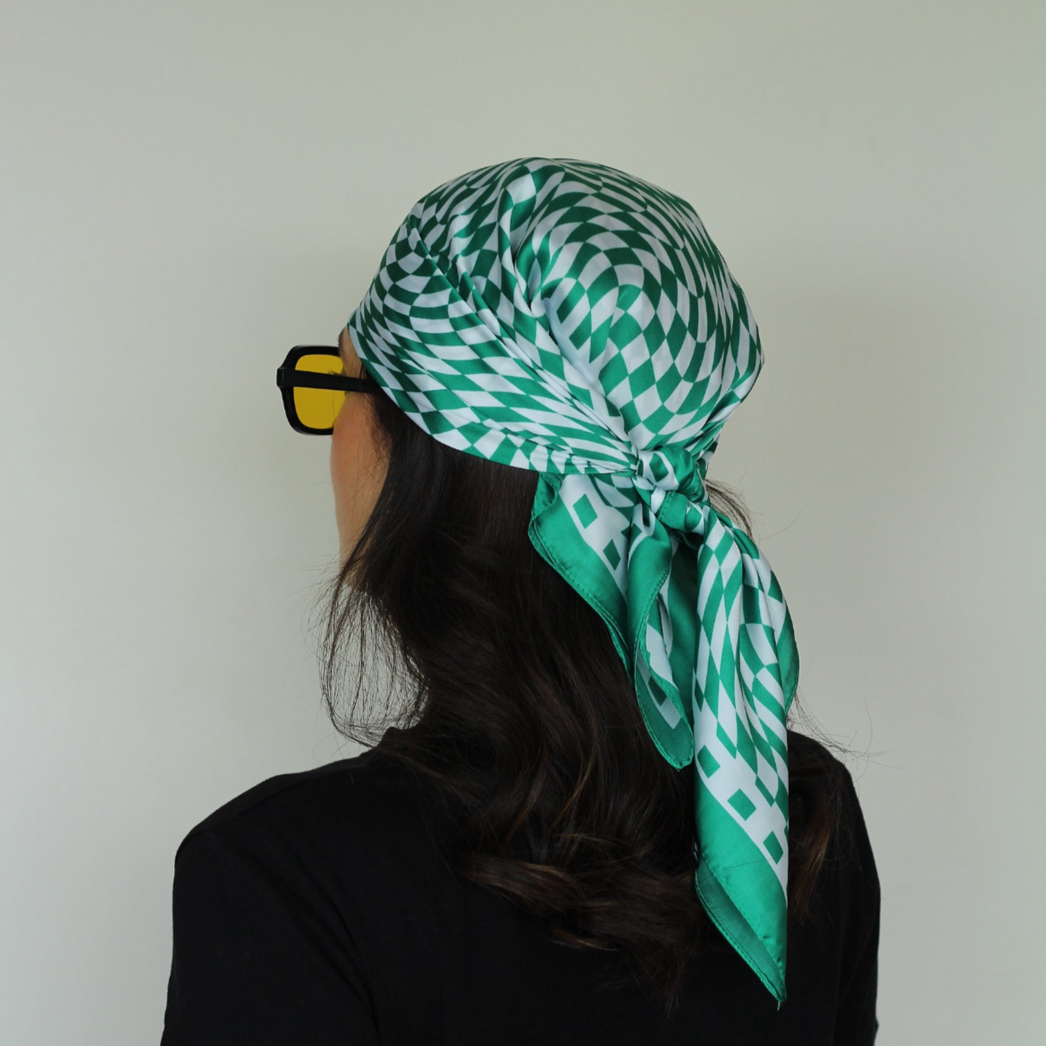 Pañoleta de seda Twist