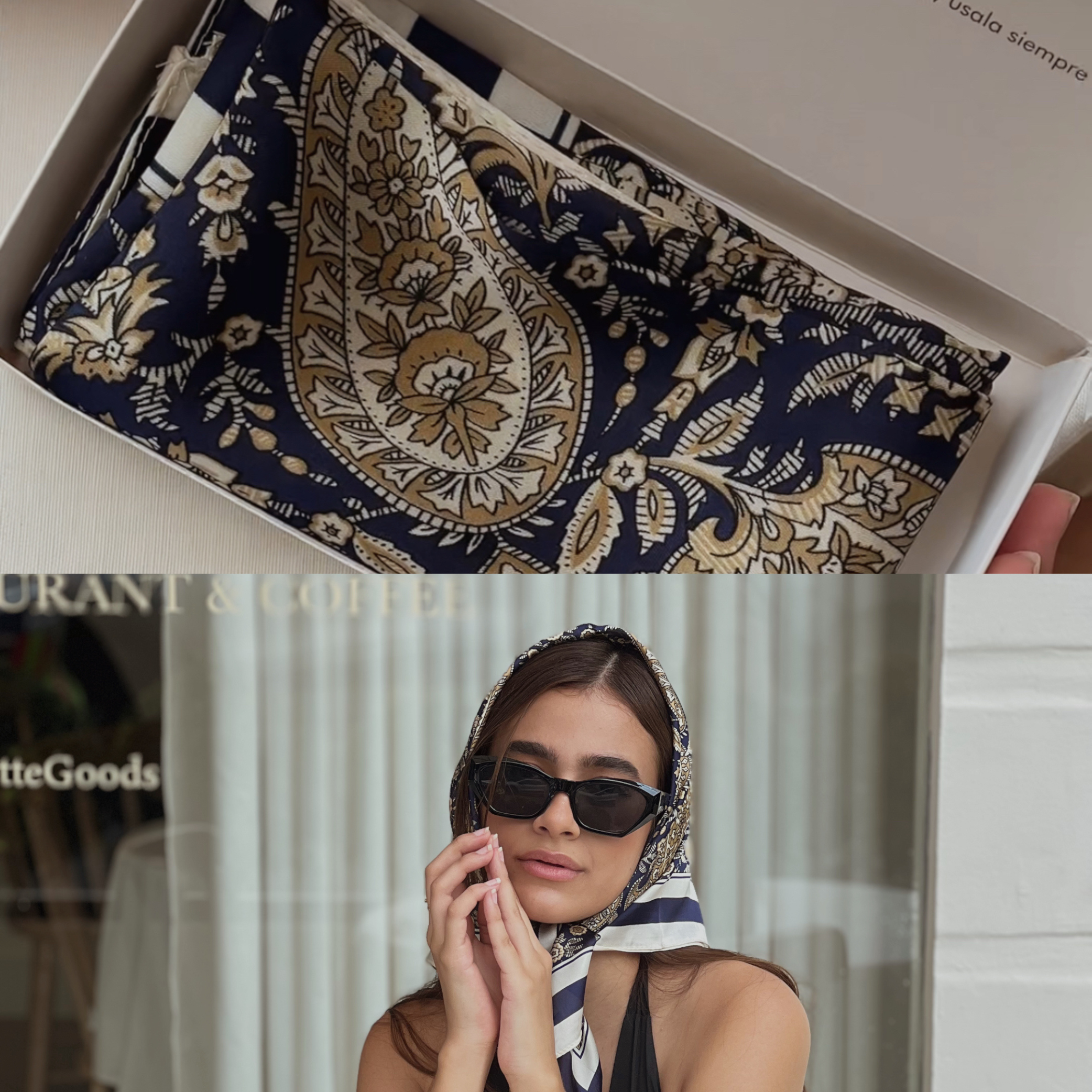 Pañoleta de seda Gypsy