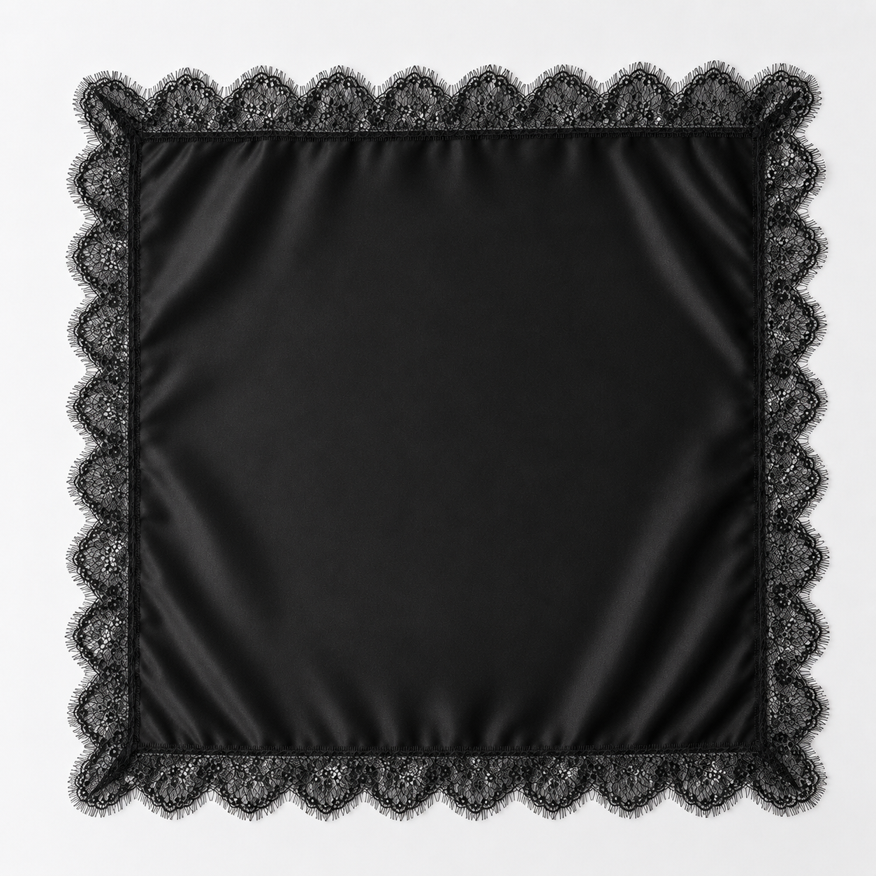 Pañoleta Minimal Negro 70x70cms
