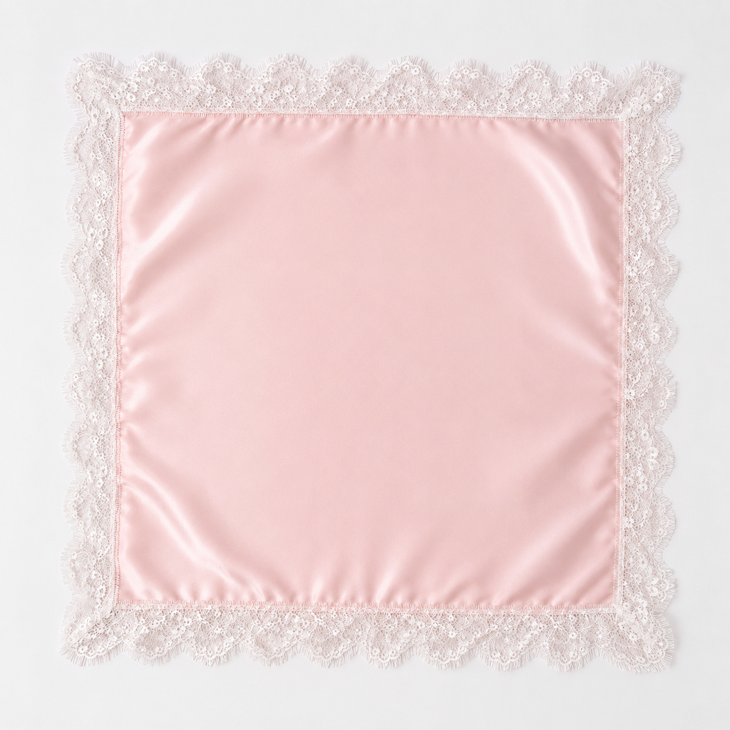 Pañoleta Minimal Rosa 70x70cms