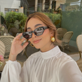 Gafas de Sol Asimetric Negro