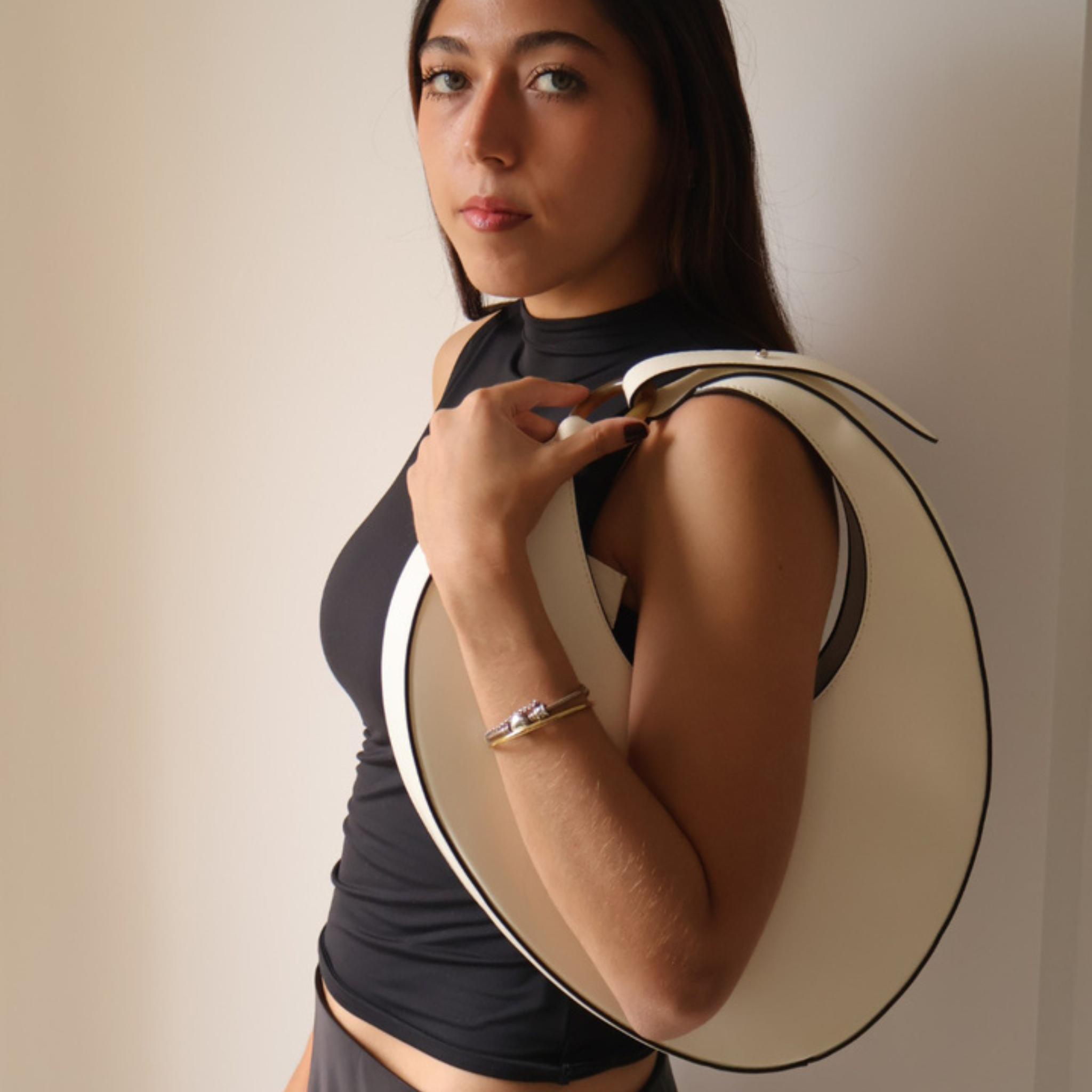 Bolso Luna Blanco