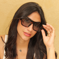 Gafas de Sol Rue - print - Grey