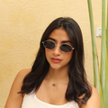 Gafas de sol Oval Silver
