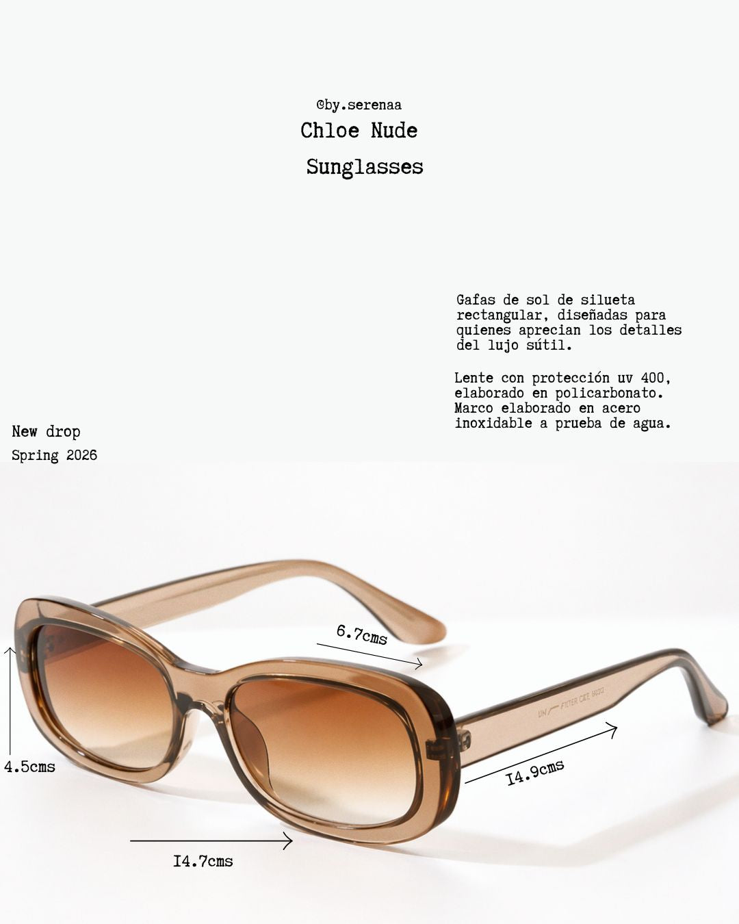 Gafas de sol Chloe Nude