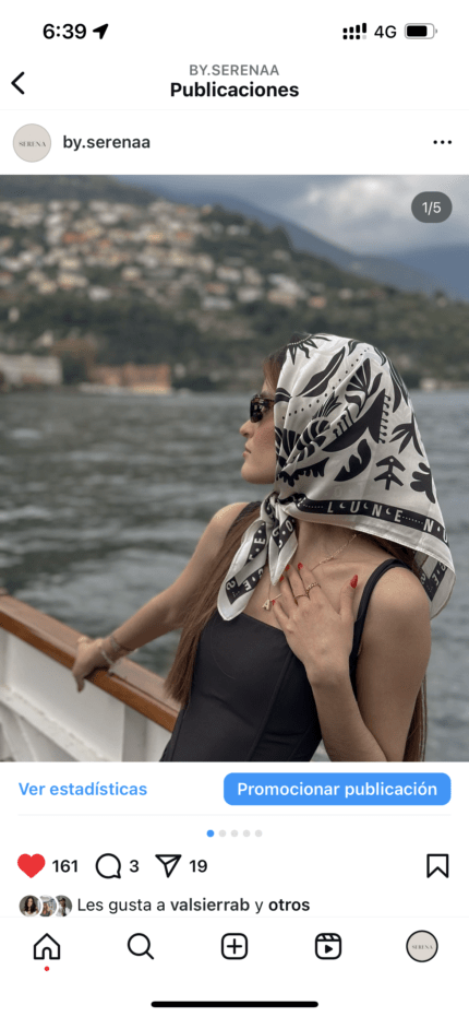 By Serena | Pañoleta de seda Lia Boho By Serena | Pañoleta de seda Lia Boho