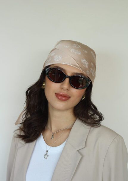 By Serena | Pañoleta de Seda Nature Navy