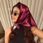 By Serena | Pañoleta de seda Orchid